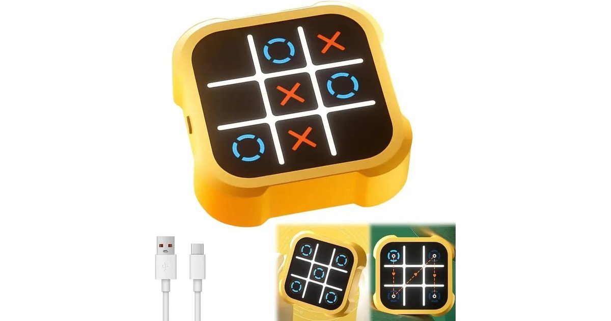 Juguete Didactico Electronico Portatil Triki - Triqui Tic Tac Toe - Didáctico Educación Diversión NEE