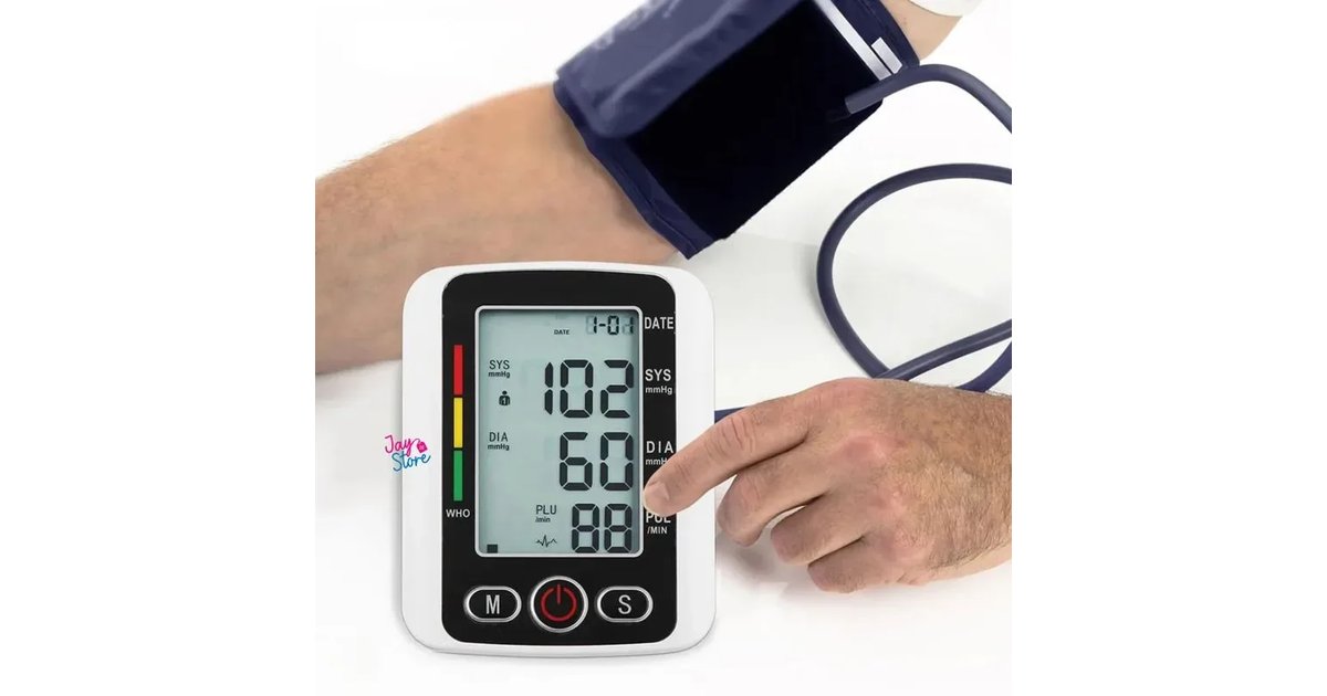Monitor De Presión Arterial Y Cardíaco X-180 Tensiómetro Digital Brazo Cuidado de Salud