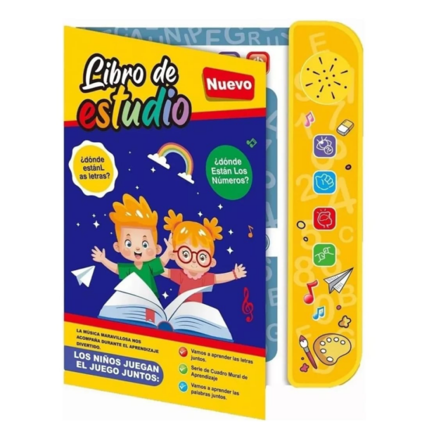 Libro Didáctico Interactivo de Aprendizaje para Niños Potencia Dimensiones