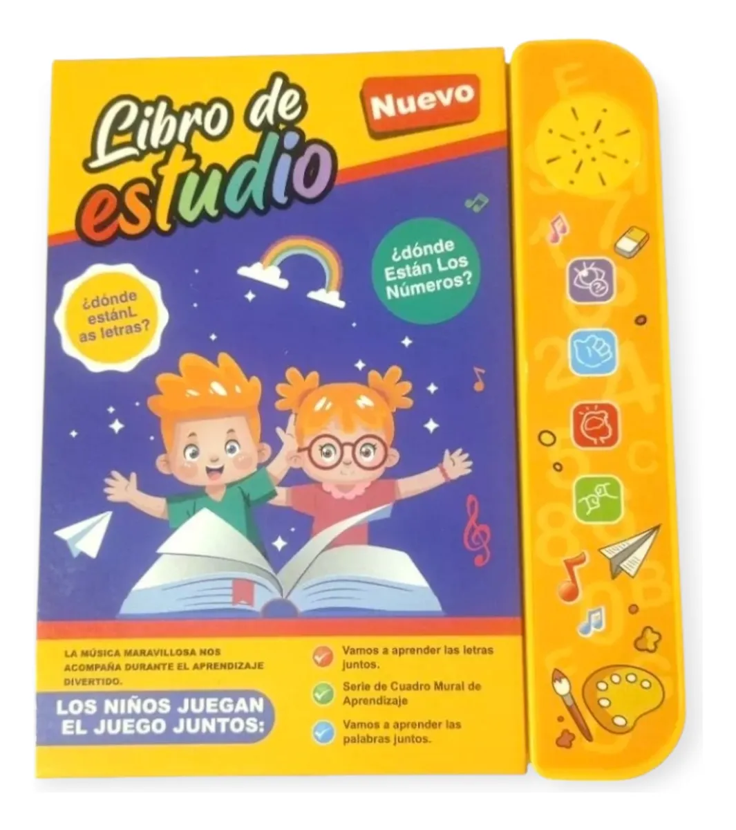 Libro Didáctico Interactivo Aprendizaje educacion especial Para Niños tienda gestos contra entrega