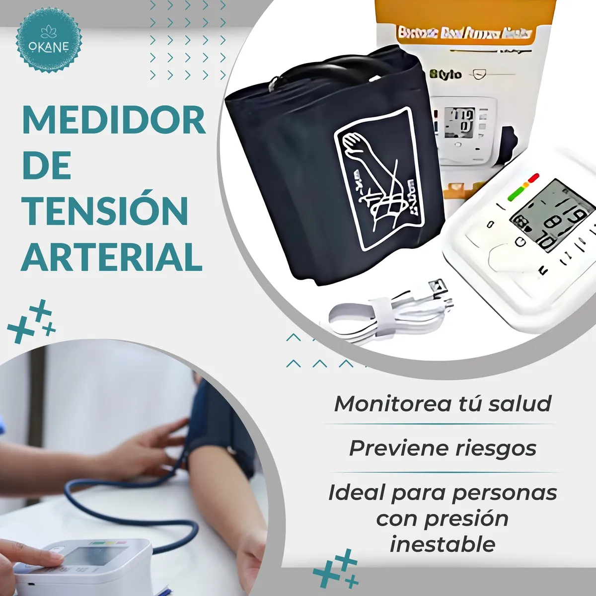 Tensiometro Digital Con Voz En Español Monitor Automático De Brazo J0p – Cuidado de Salud tienda gestos