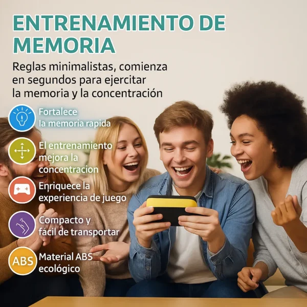 Juguete Didactico Electronico Portatil Triki -triqui Tic Tac Toe - Didáctico Educación Diversión NEE tienda gestos