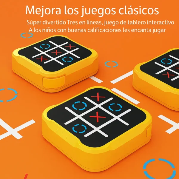 Juguete Didactico Electronico Portatil Triki - Triqui Tic Tac Toe - Didáctico Educación Diversión NEE - Imagen 8