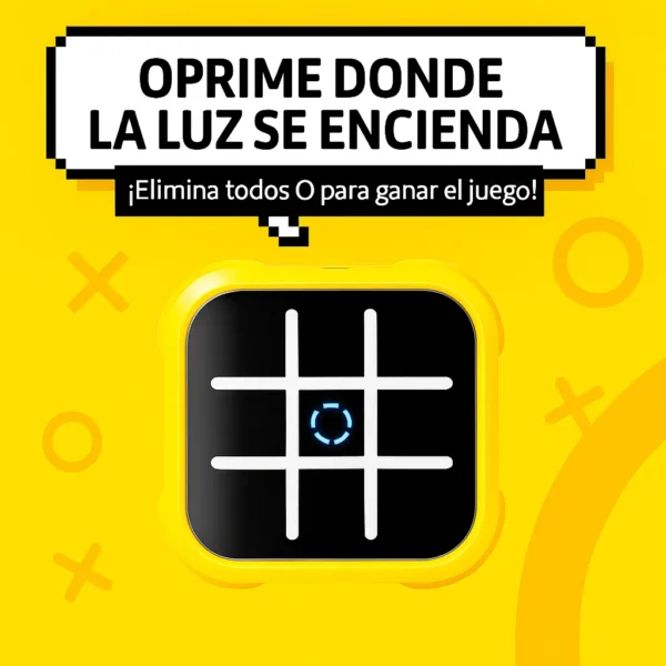 Juguete Didactico Electronico Portatil Triki -triqui Tic Tac Toe - Didáctico Educación Diversión NEE tienda gestos