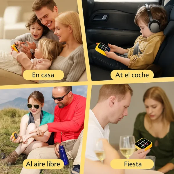 Juguete Didactico Electronico Portatil Triki -triqui Tic Tac Toe - Didáctico Educación Diversión NEE tienda gestos