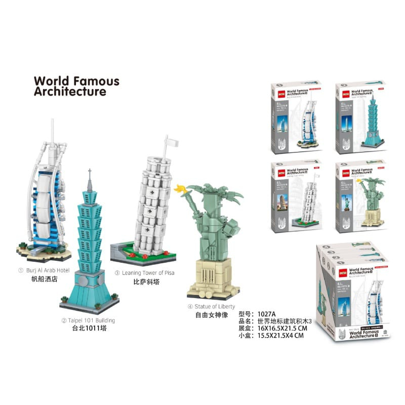 LEGO ARQUITECTURA 1027A – Set Bloques | Habilidades STEM y Neurodiversidad